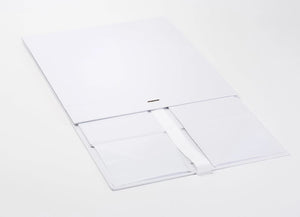White Extra Large Luxury Magnetic Gift Box with Ribbon