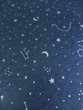 Load image into Gallery viewer, Luxury Navy Blue Night Sky Tissue Paper 5 sheets
